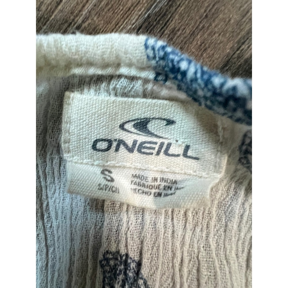 O'Neill Paisley Tank Top Sleeveless Boho Festival Top Small - Picture 3 of 4